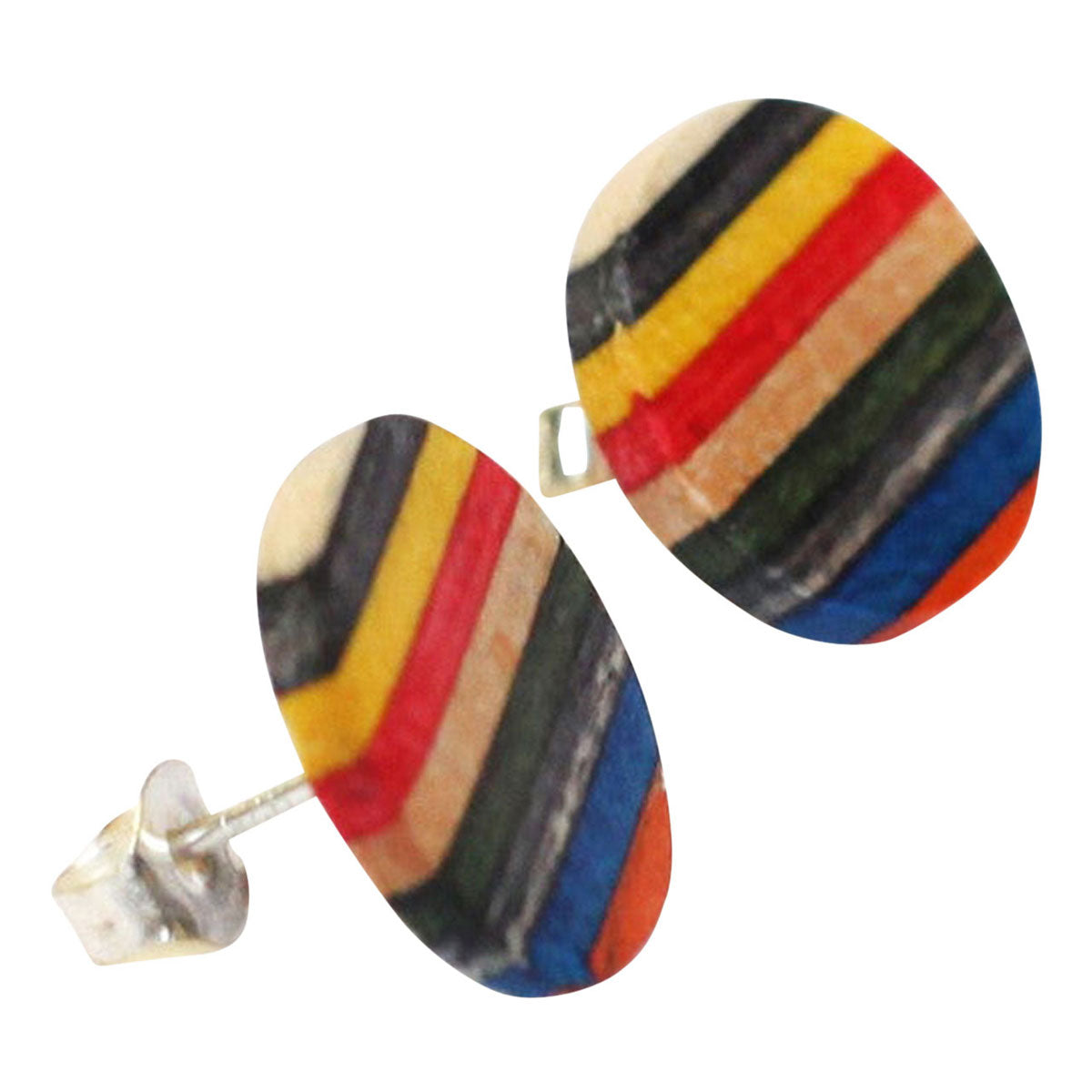 MapleXO Classic Stud Earrings - Strata image 3