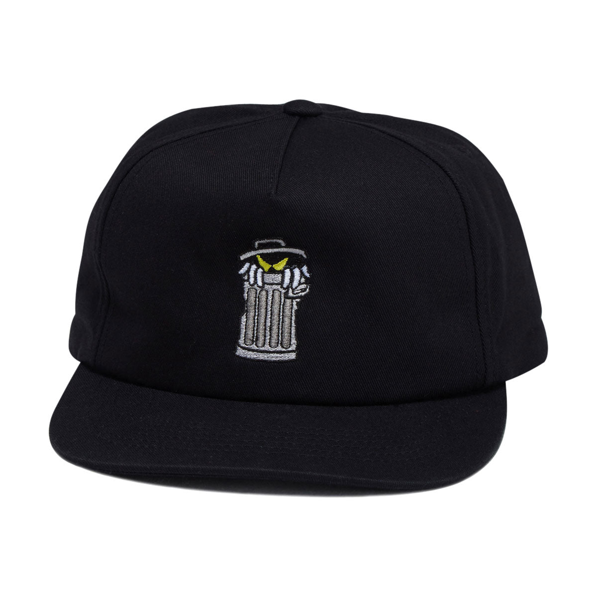 SlushCult Trash 5 Panel Hat - Black image 1