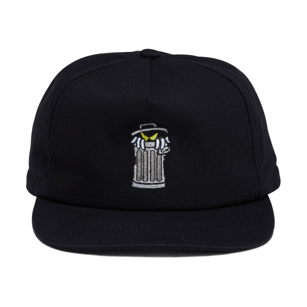 SlushCult Trash 5 Panel Hat - Black image 5