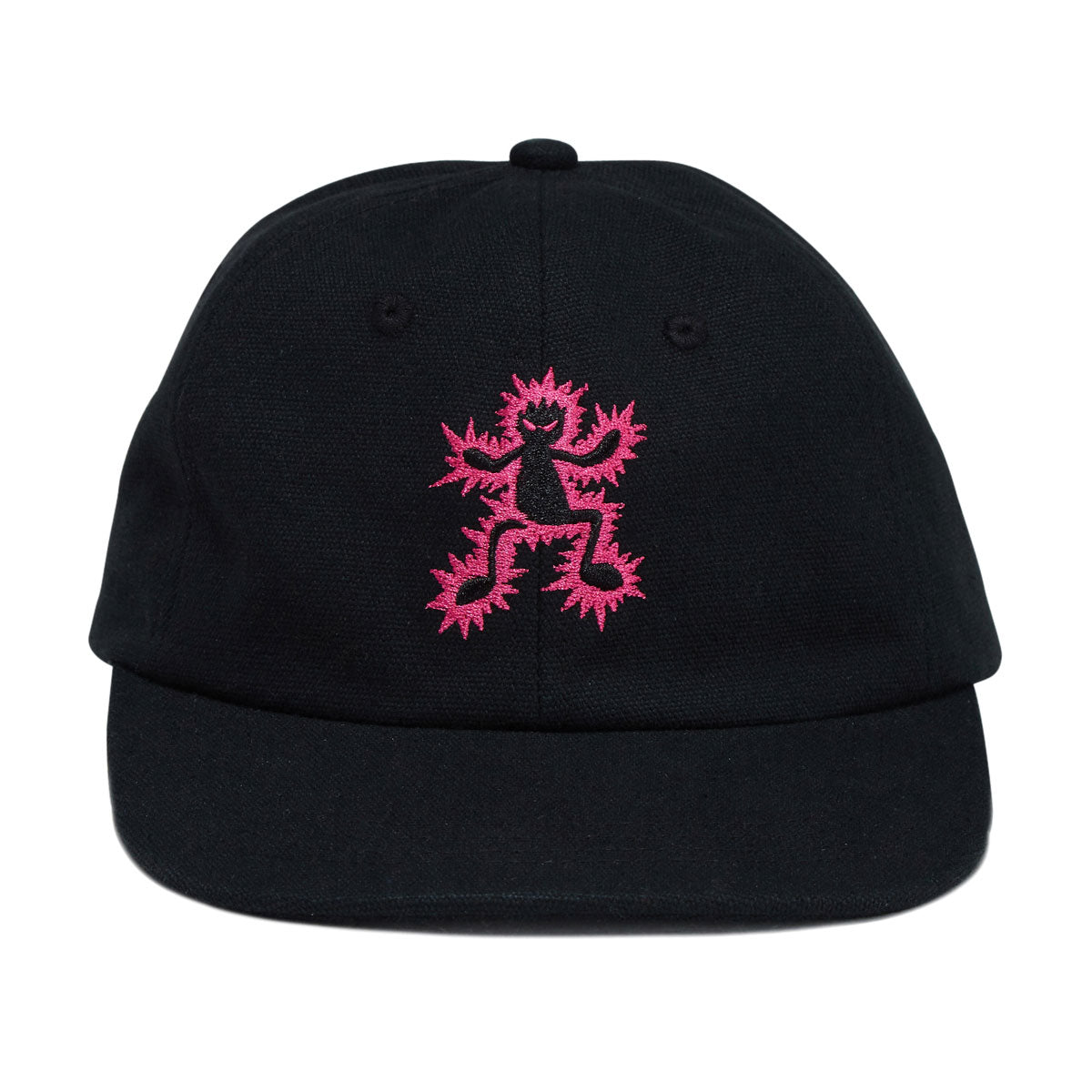 SlushCult Shockey 6 Panel Hat - Black image 5