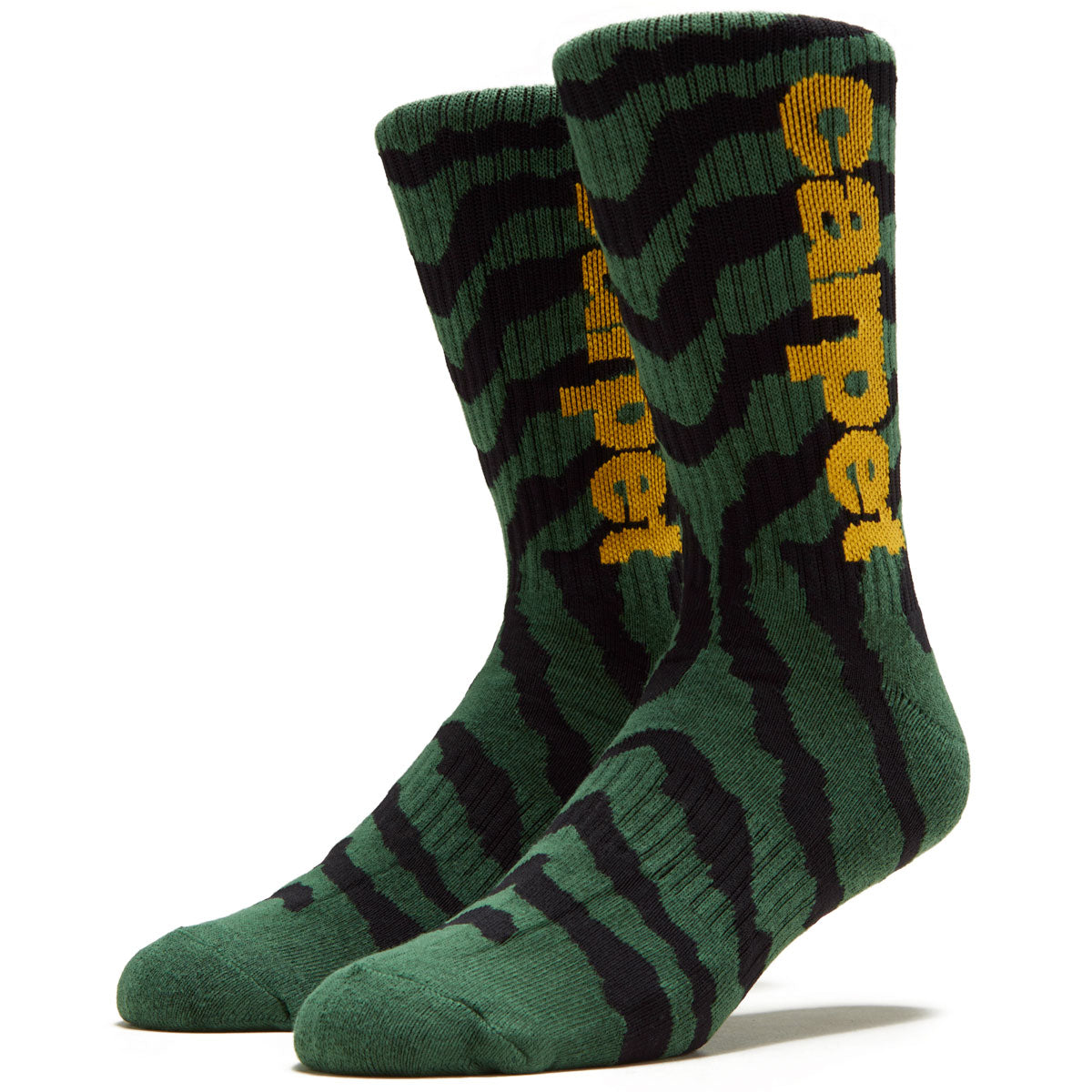 Carpet Company Spiral Socks - Green image 1