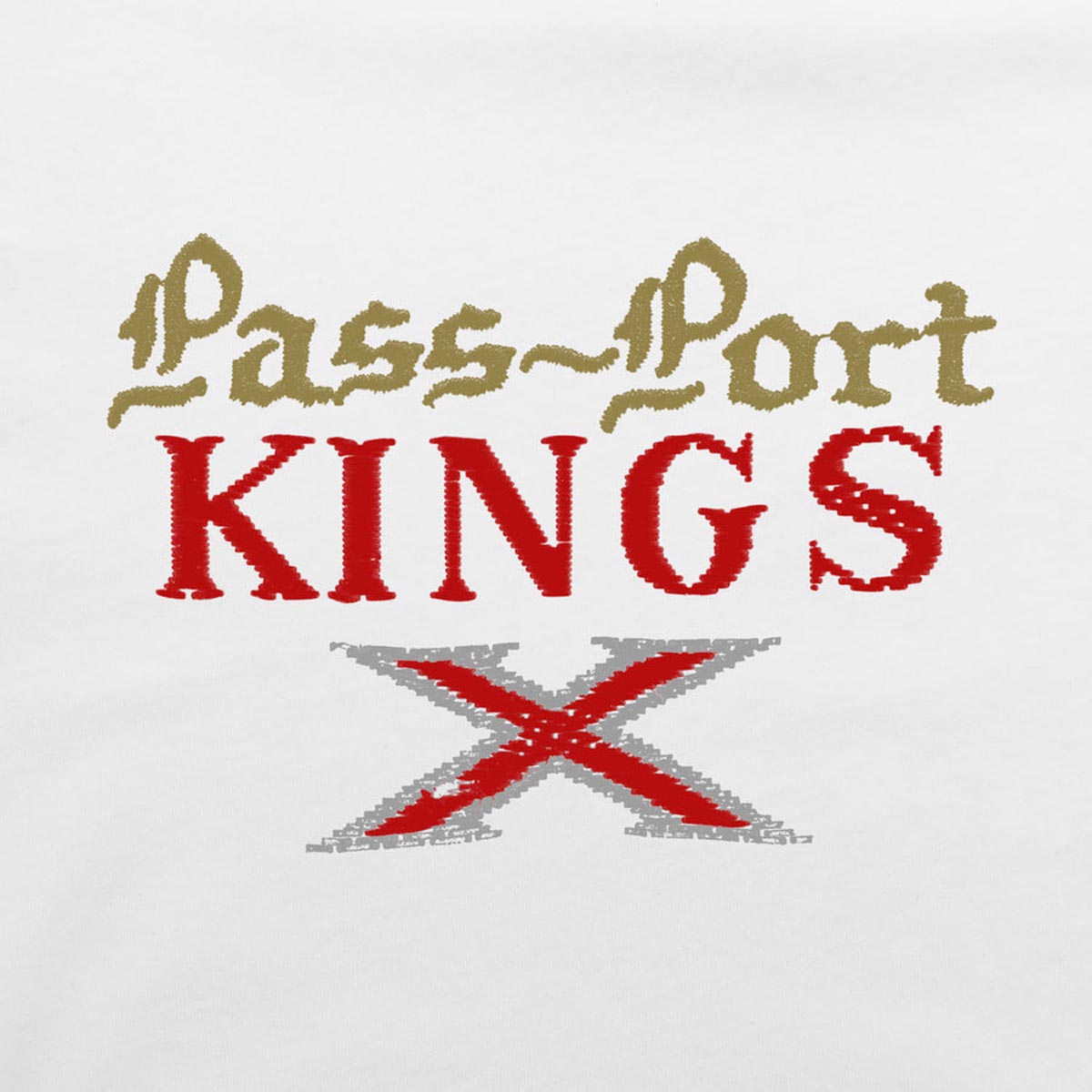 Passport Kings X T-Shirt - White image 4
