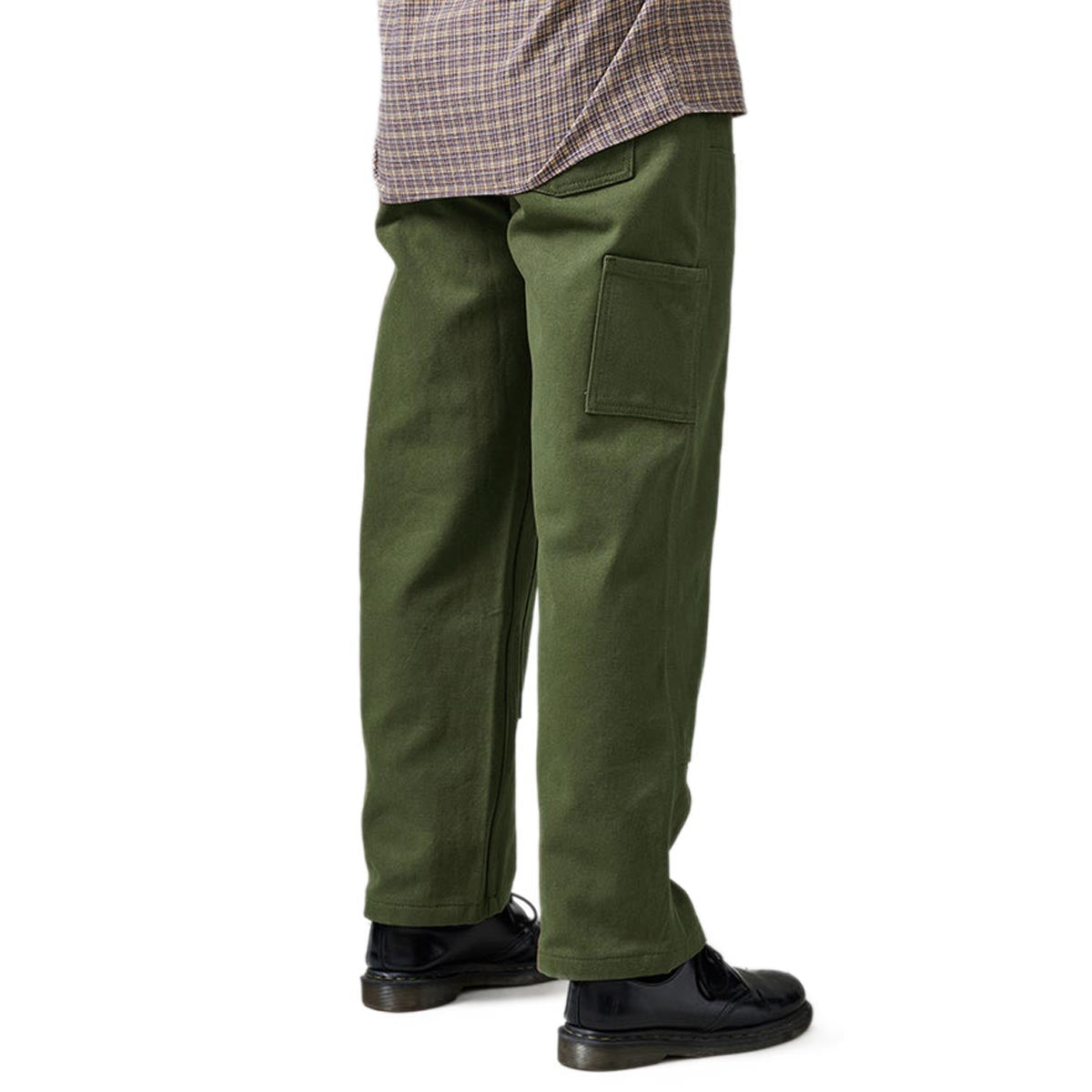 Passport Double Knee Diggers Club Pants - Olive image 3