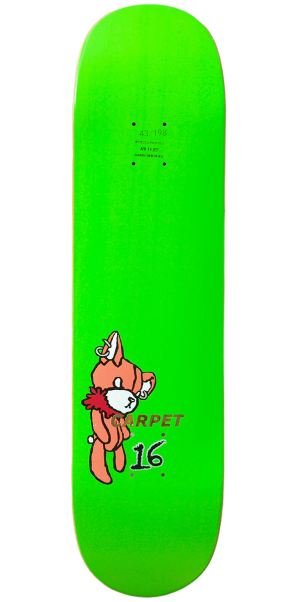 Carpet Company Teddy Skateboard Deck - 8.00