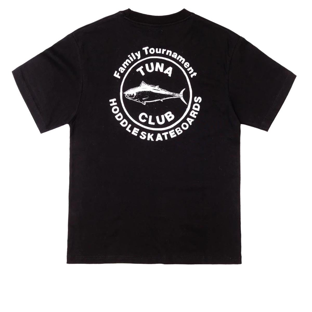 Hoddle Tuna Club T-Shirt - Black image 1