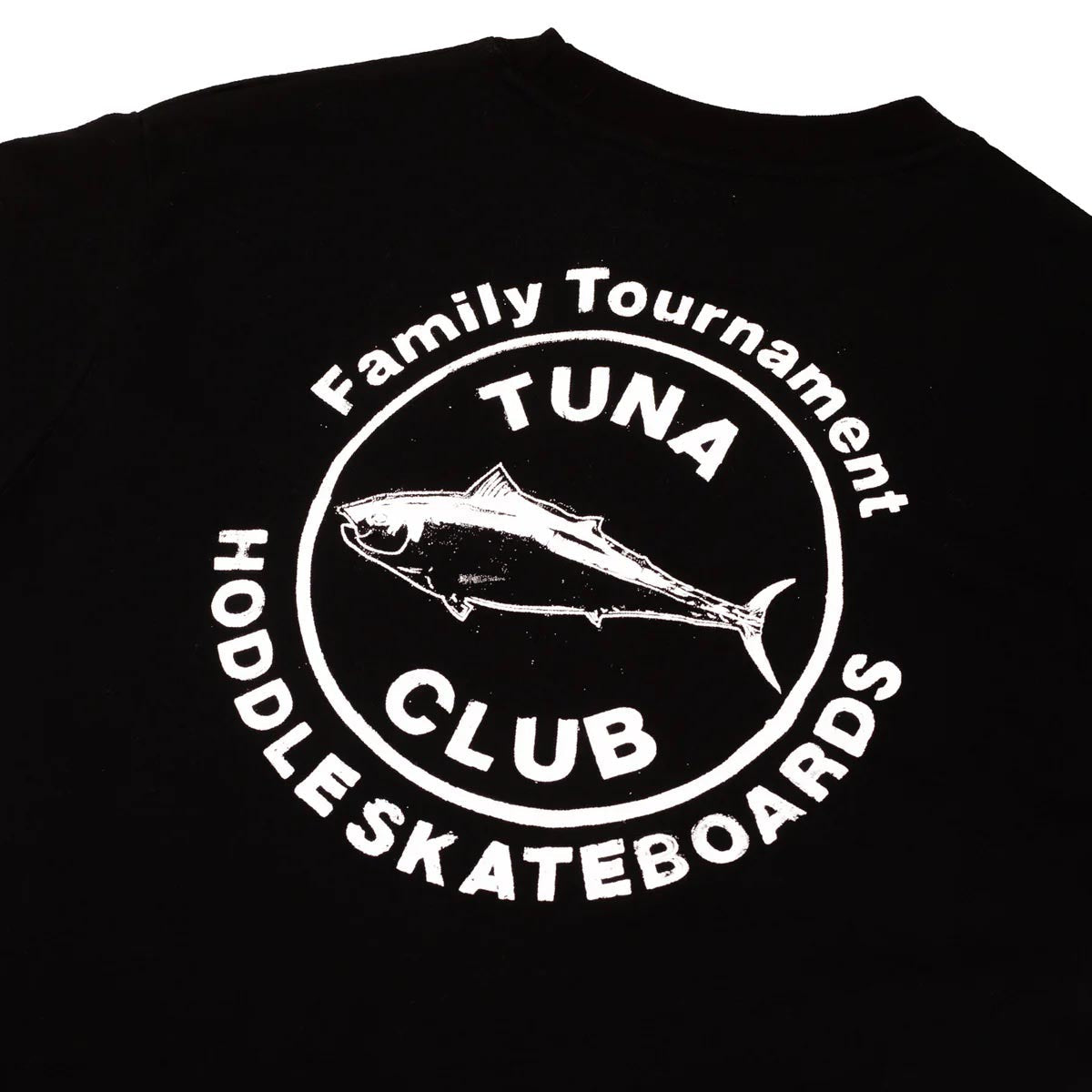 Hoddle Tuna Club T-Shirt - Black image 3