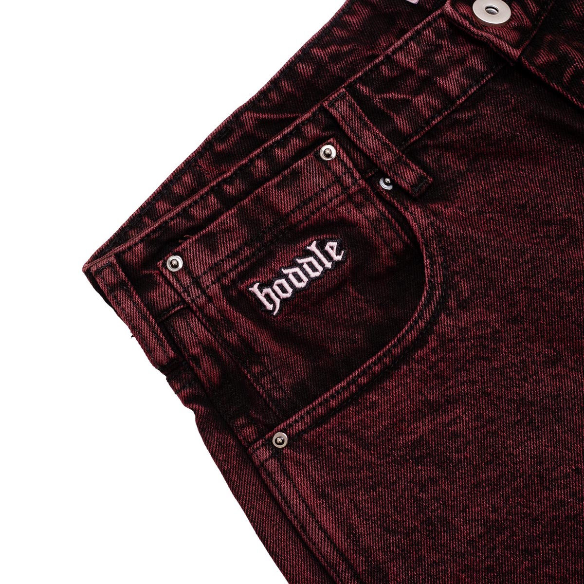 Hoddle 16o Denim Ranger Jeans - Red Wash image 3
