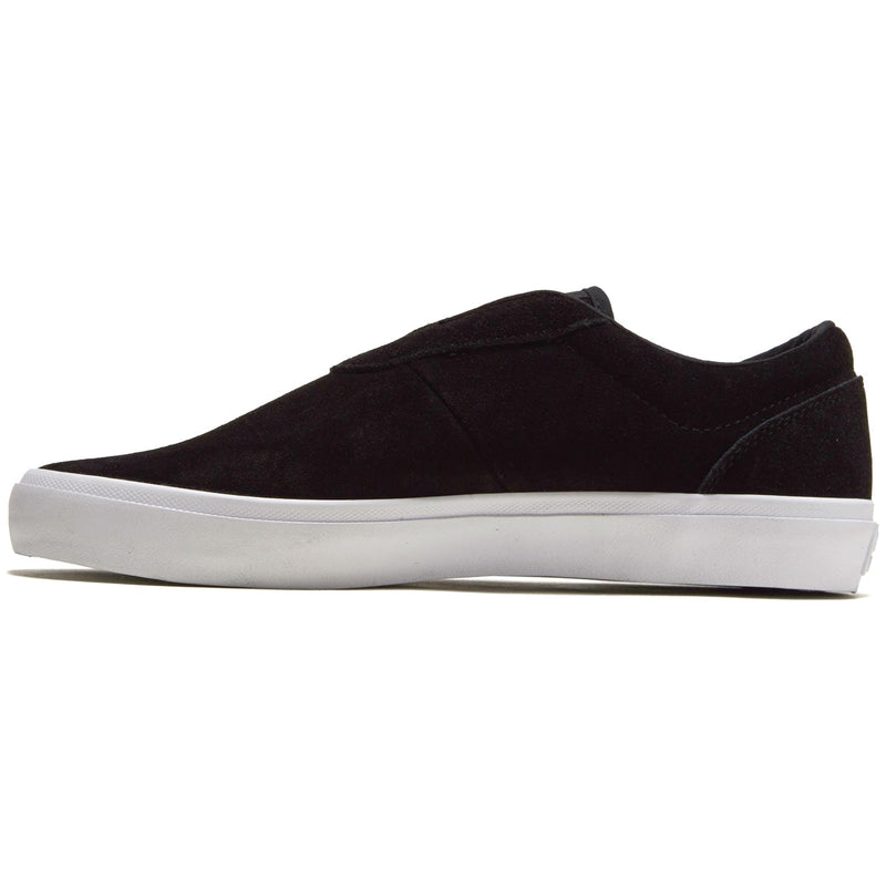 Opus Honey Slip Shoes - Black/White Suede