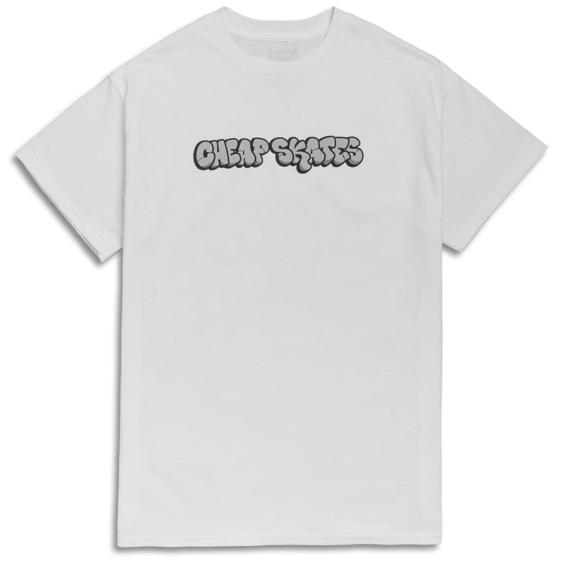 CCS Cheap Skates Tag T-Shirt - White/Grey/Black