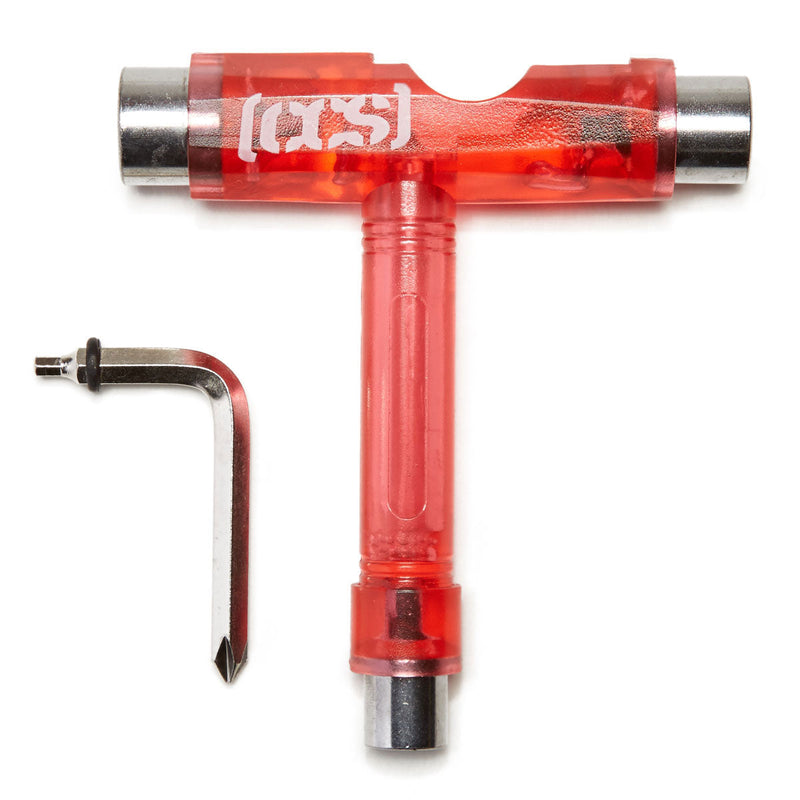 CCS Clear Skateboard Tool - Red
