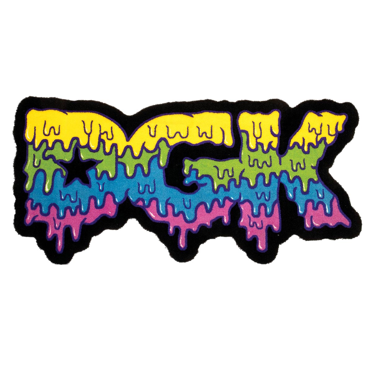 DGK Drippy Rug - Multi image 1