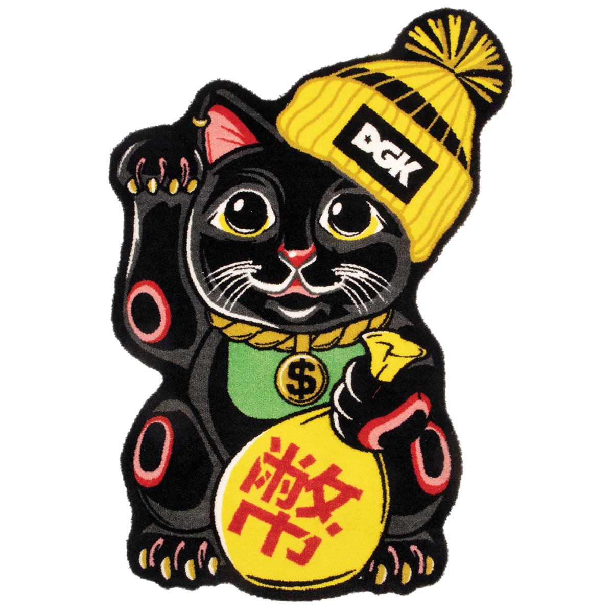 DGK Luck Cat Rug - Multi image 1