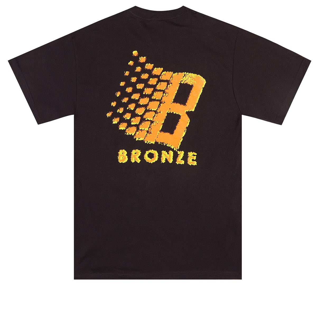 Bronze 56k B Logo T-Shirt - Black image 1
