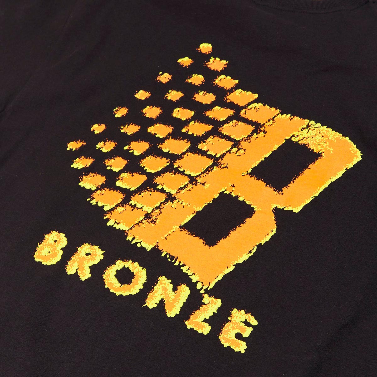 Bronze 56k B Logo T-Shirt - Black image 3