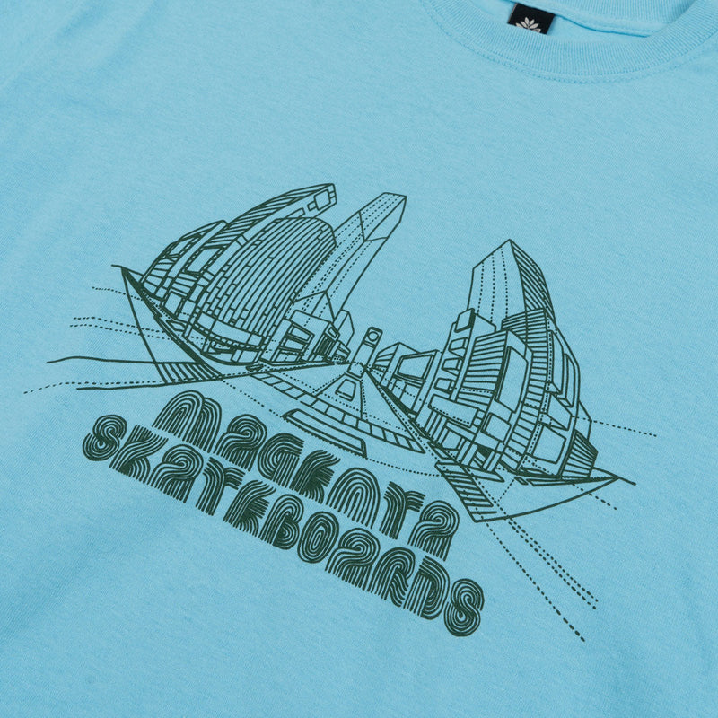 Magenta 3D T-Shirt - Blue