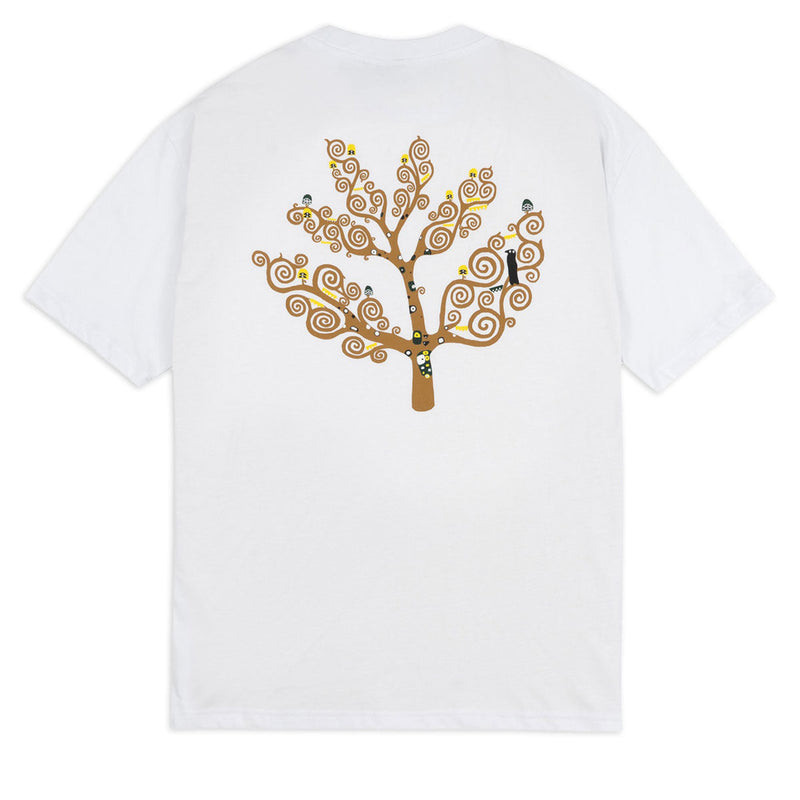 Magenta Life T-Shirt - White