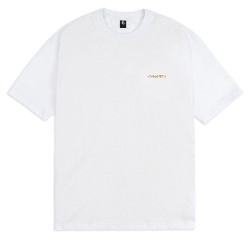Magenta Life T-Shirt - White