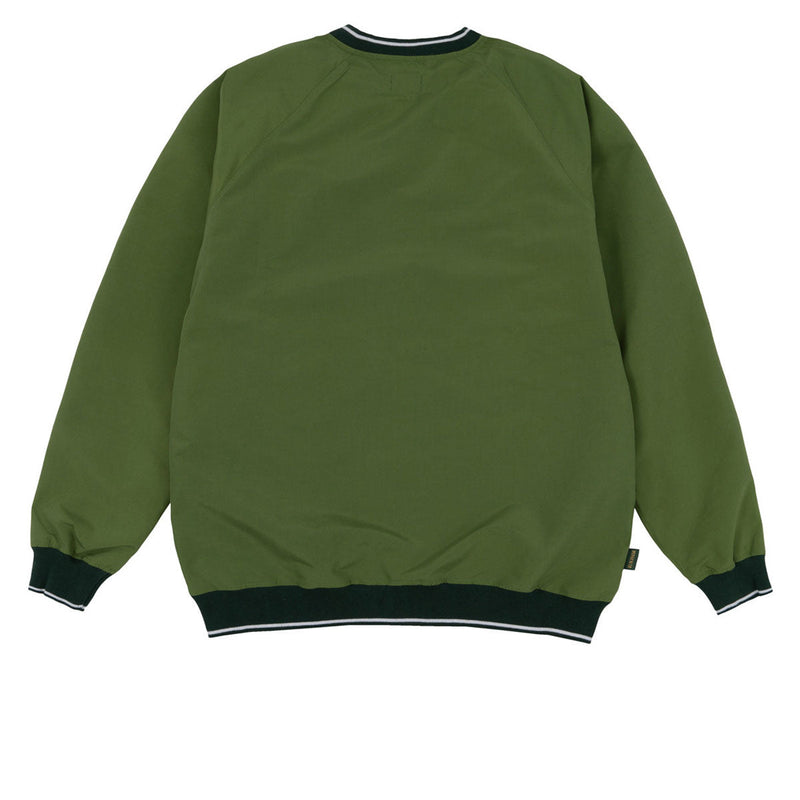 Magenta Tres Tech V Neck Sweater - Forest Green