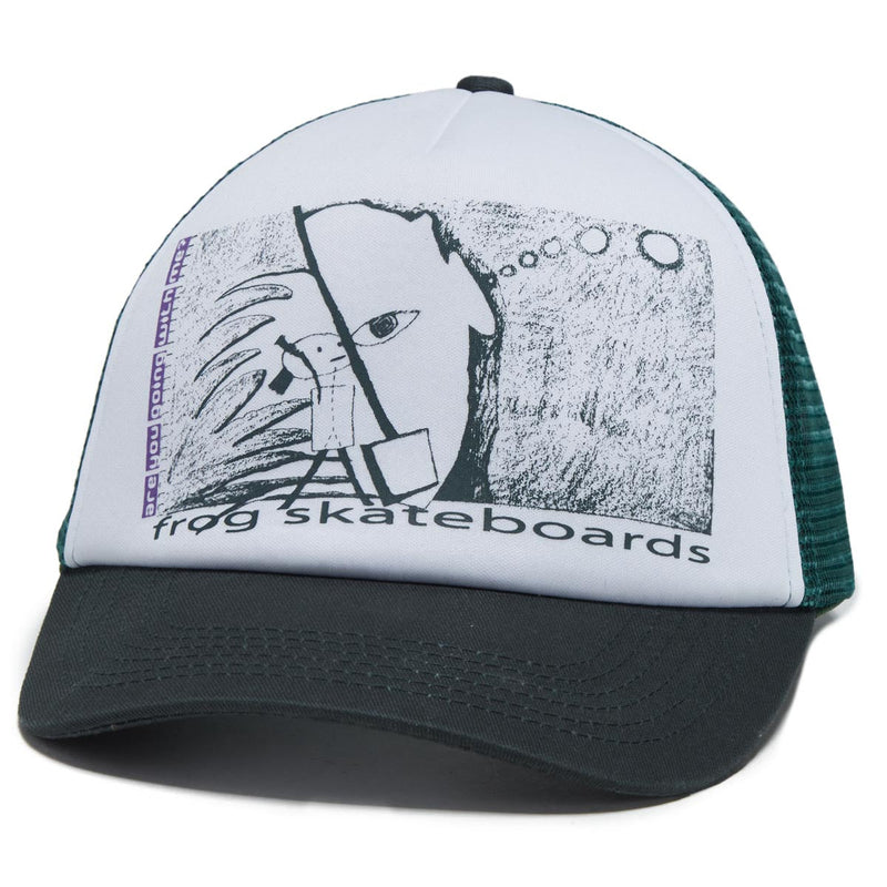 Frog R U Going With Me Hat - Green