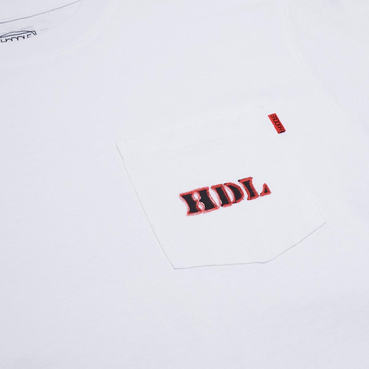 Hoddle Thunderdome Pocket T-Shirt - White – Daddies Board Shop