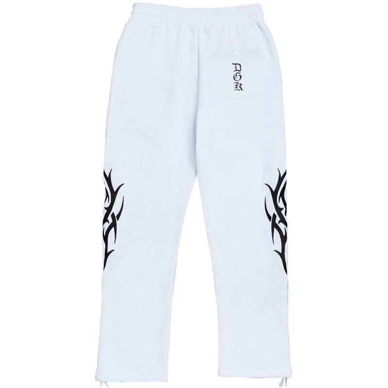 DGK Varrio Fleece Pants - White