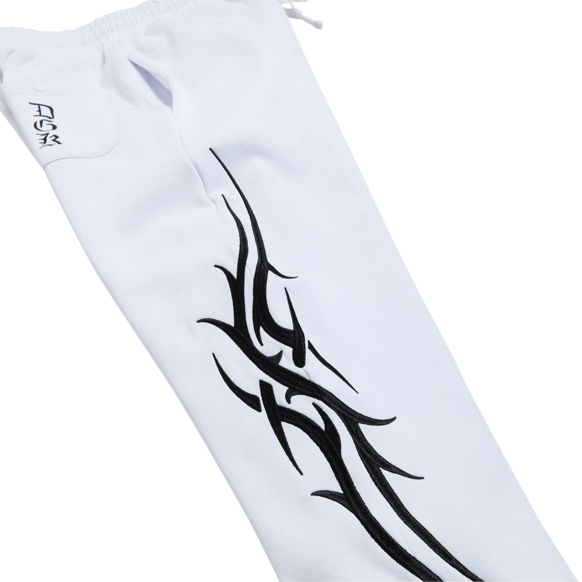 DGK Varrio Fleece Pants - White – Daddies Board Shop