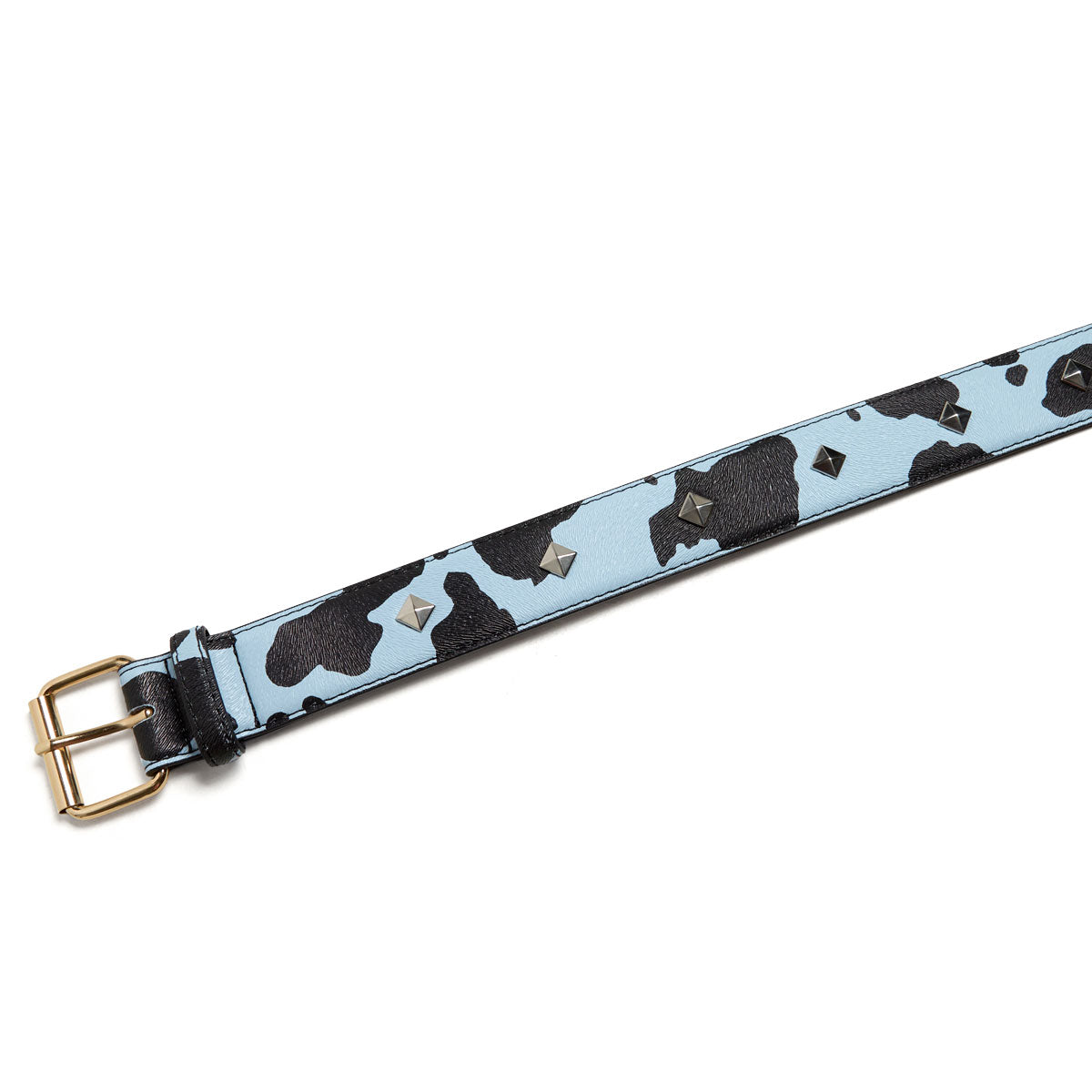 Loosey Studded Cow Belt - Baby Blue – Daddies Board Shop