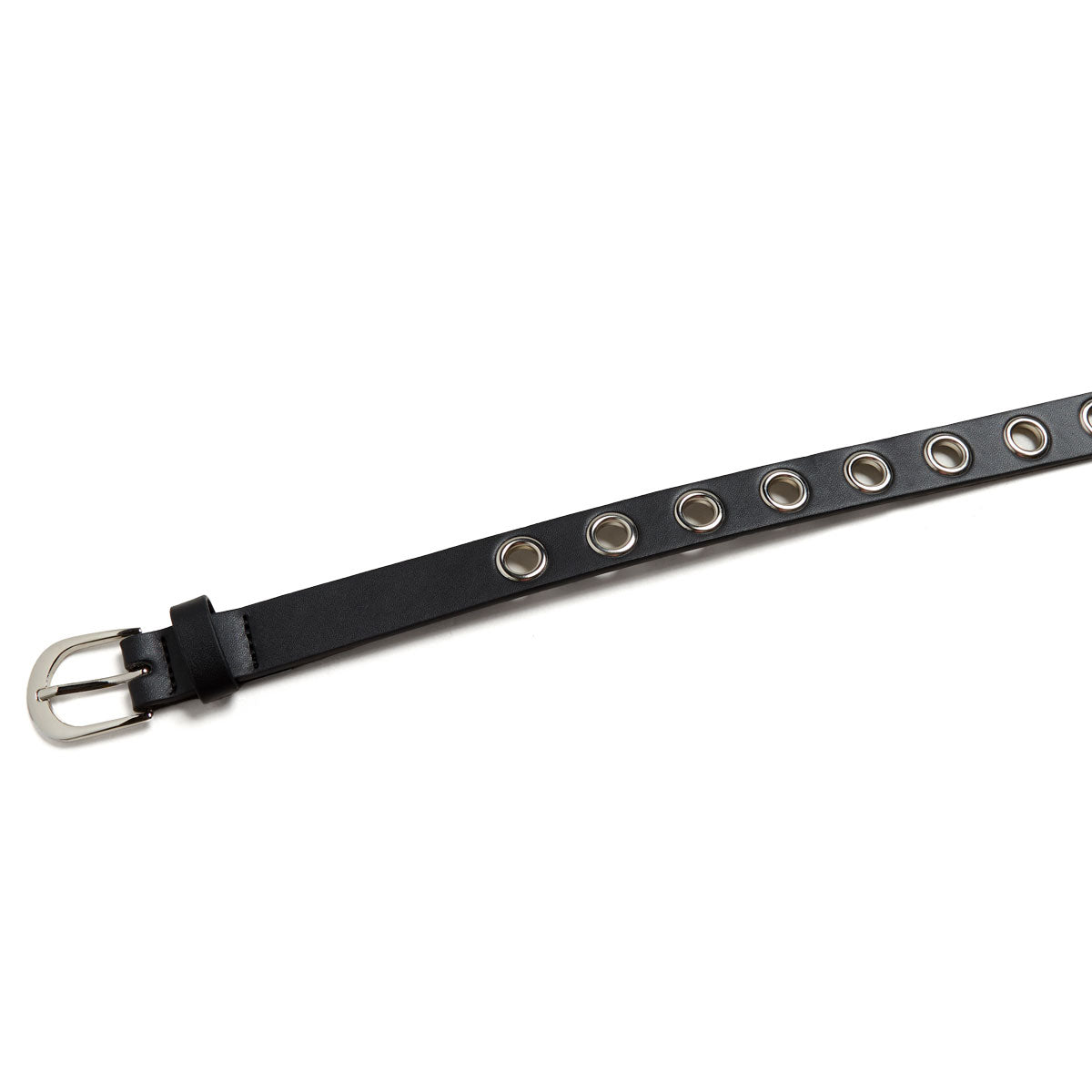 Loosey Skinny Grommet Hole Belt - Black – Daddies Board Shop