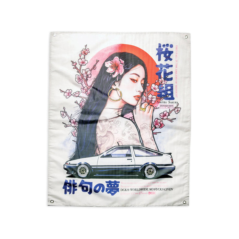 DGK Risen Banner - Black