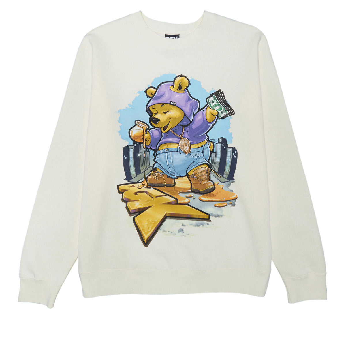 DGK Sugar Bear Sweatshirt - Bone image 1