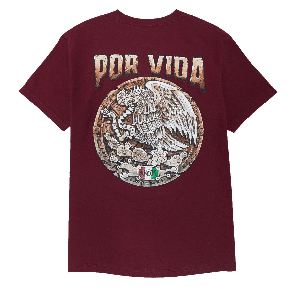 DGK Empire T-Shirt - Burgundy image 2