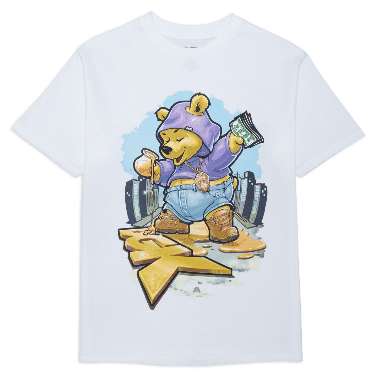 DGK Sugar Bear T-Shirt - White – Daddies Board Shop