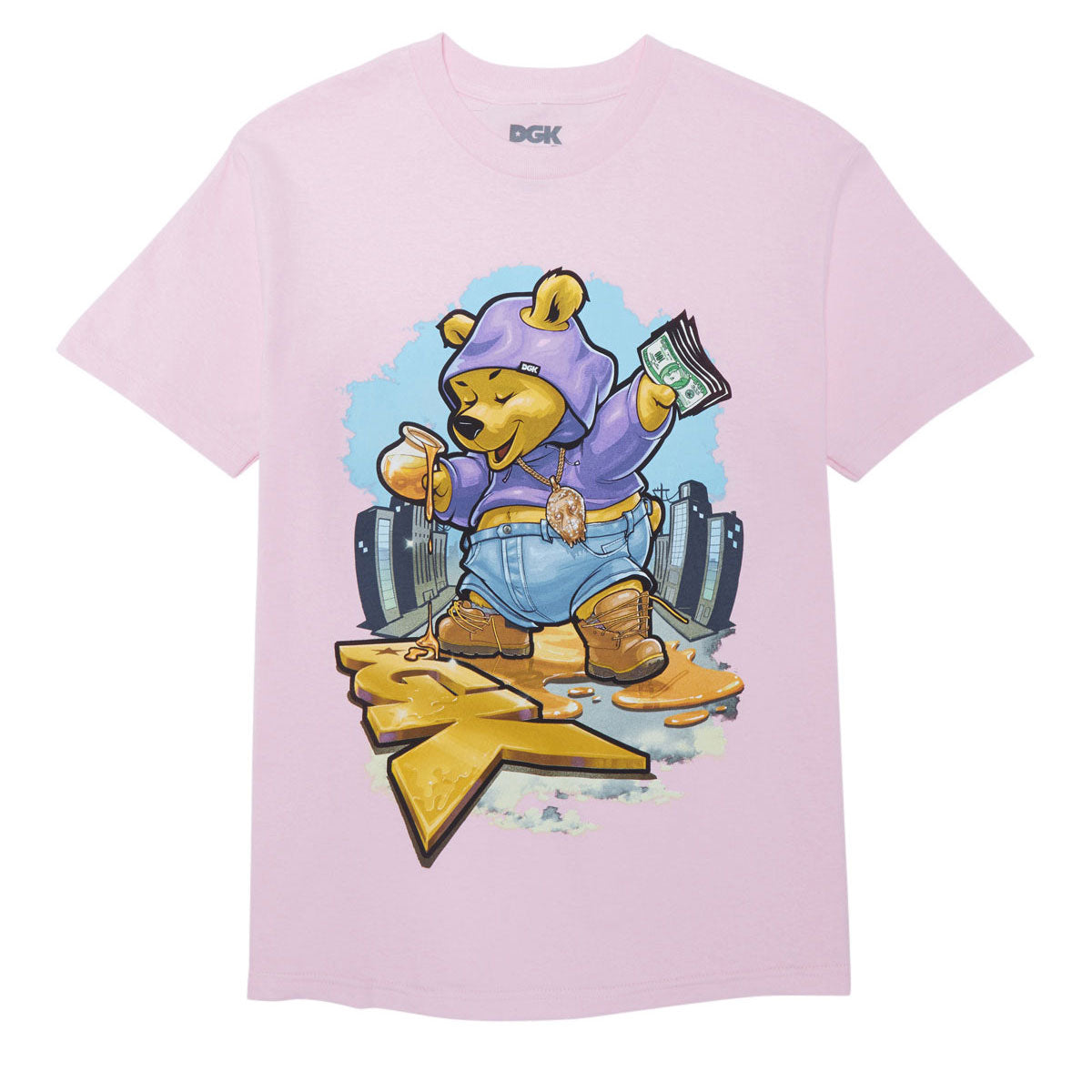 DGK Sugar Bear T-Shirt - Pink image 1