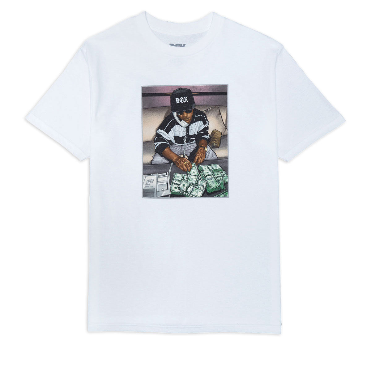 DGK Countdown T-Shirt - White image 1