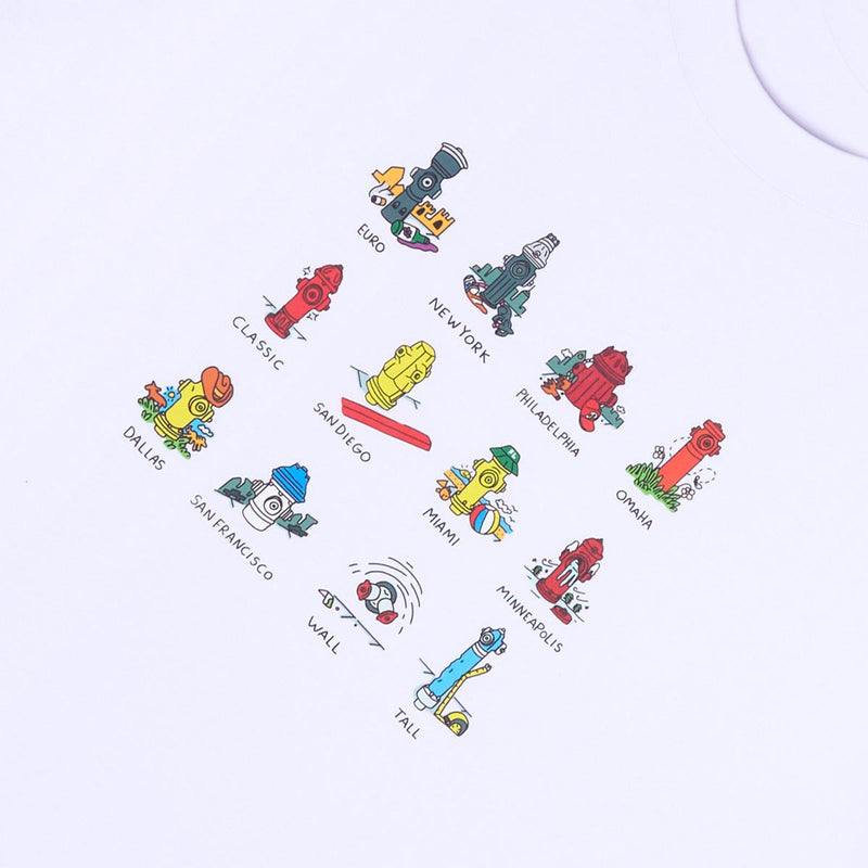 WKND Hydrant T-Shirt - White