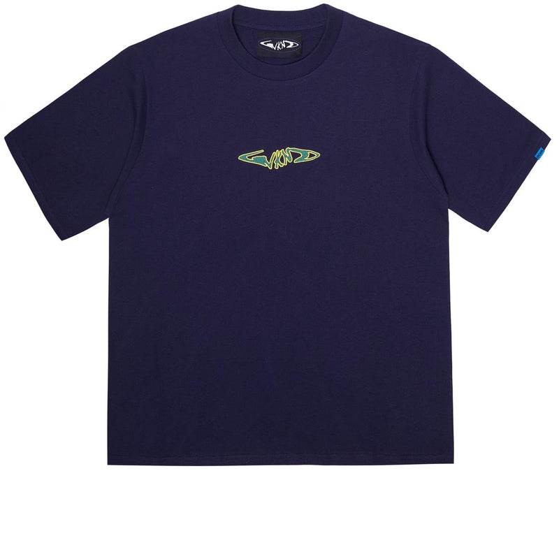 WKND Fishbone T-Shirt - Navy