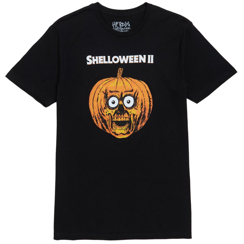 Heroin Shelloween 2 T-Shirt - Black