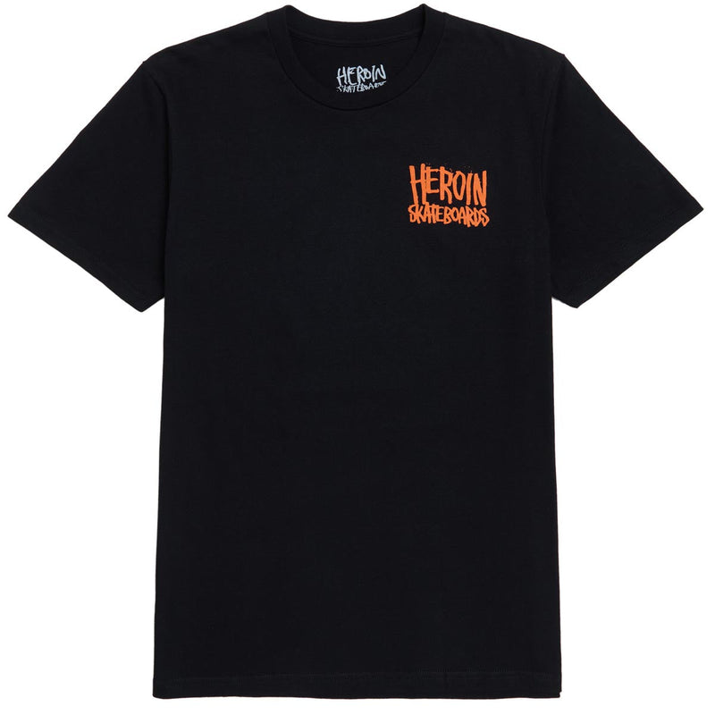 Heroin Eggzilla 3 T-Shirt - Black