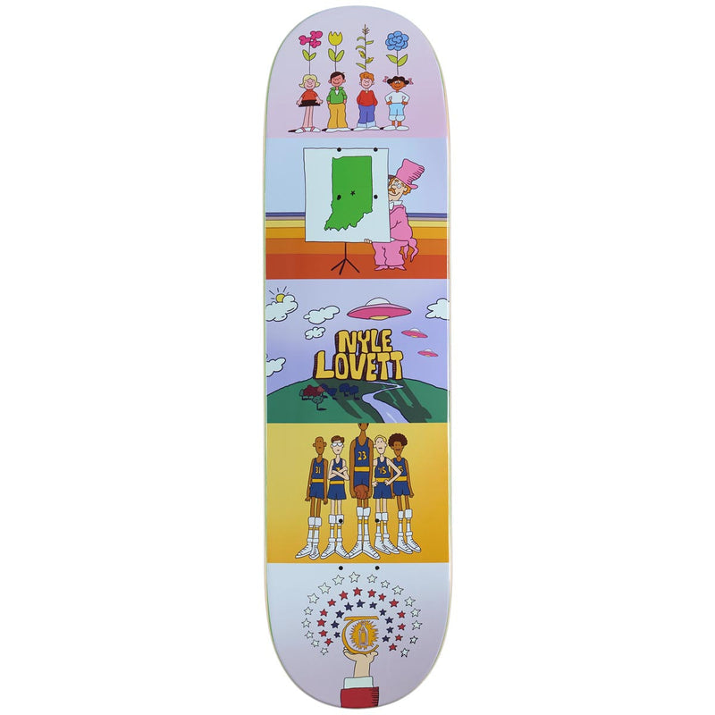 Theories Nyle House Rock Skateboard Deck - 8.38”