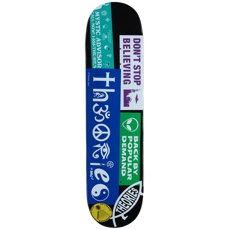 Theories Coexist Skateboard Deck - 8.125”