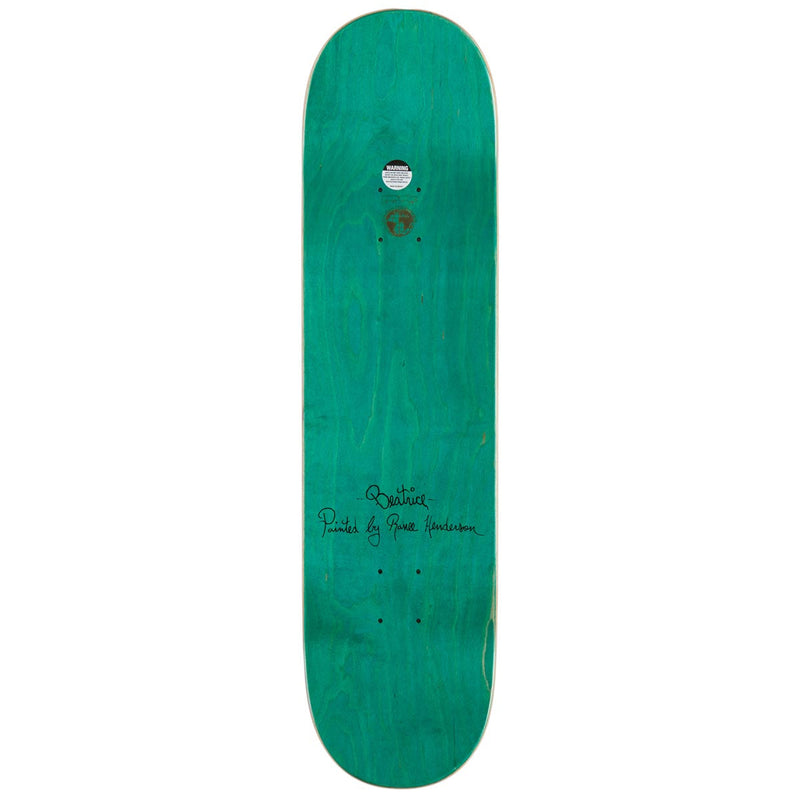 Fucking Awesome Beatrice Painted By Ranee Henderson Skateboard Deck - 8.25