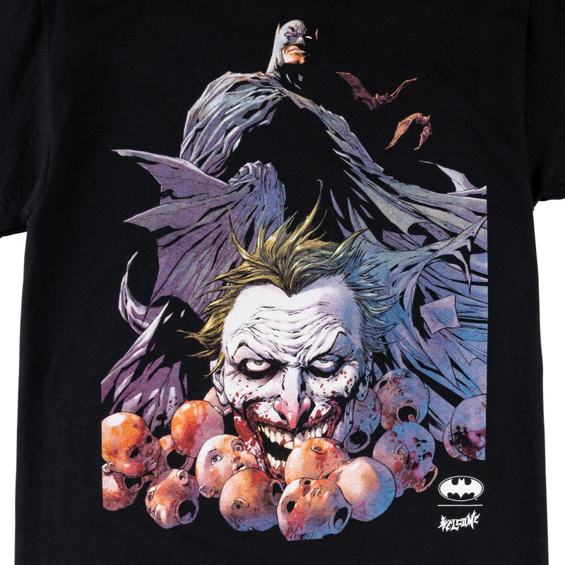 Welcome x Batman Heads Up T-Shirt - Black