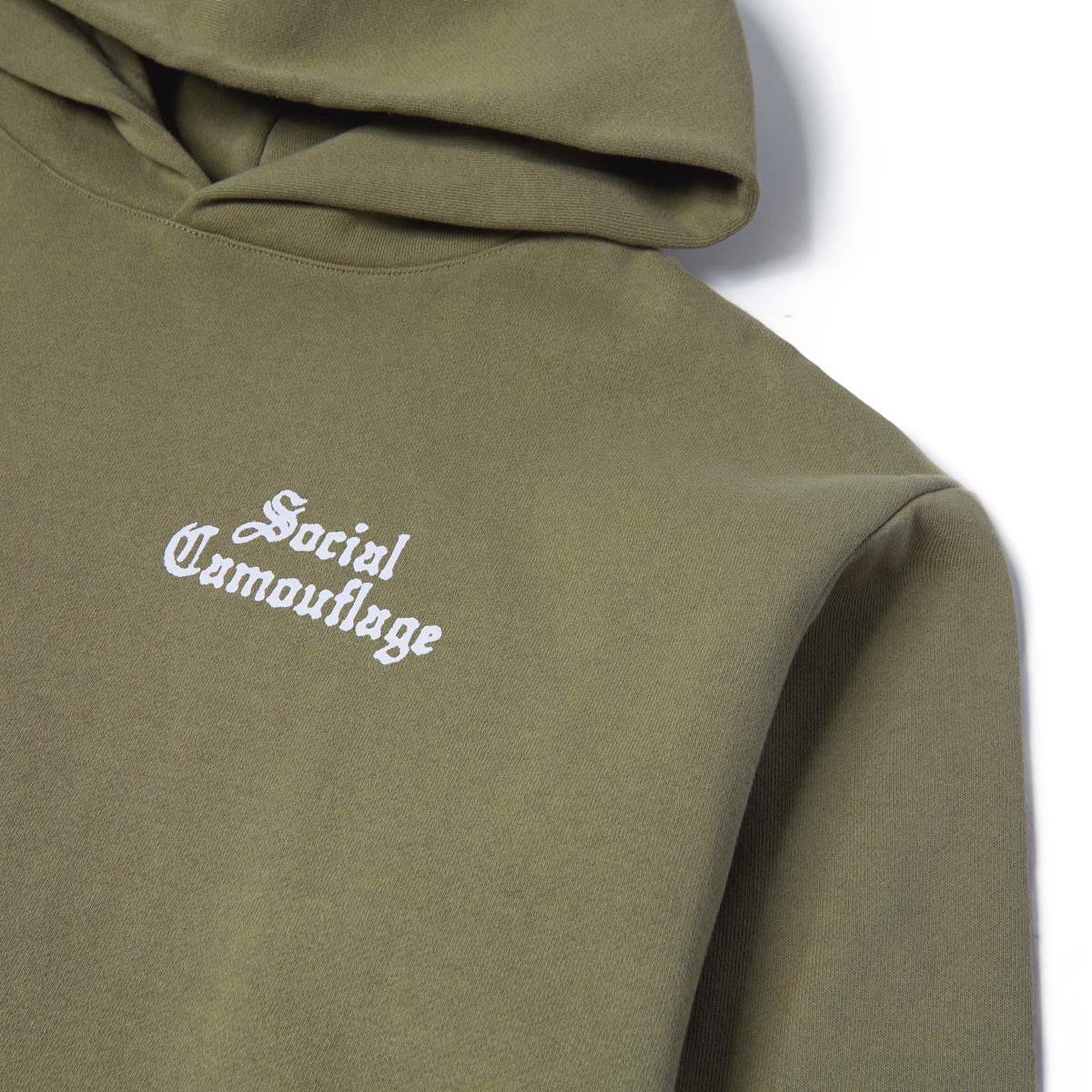 CCS Social Camouflage Bar Hoodie - Olive – Daddies Board Shop