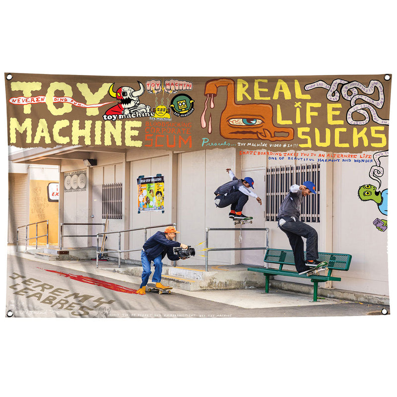 Toy Machine Leabres Flag