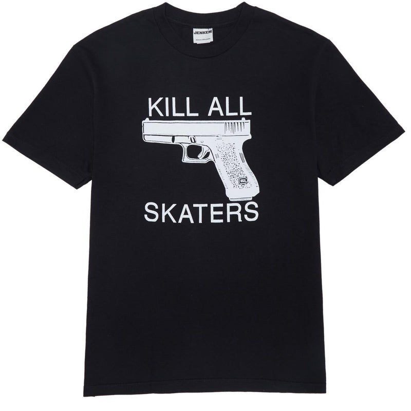 Jenkem Kill All Skaters T-Shirt - Black