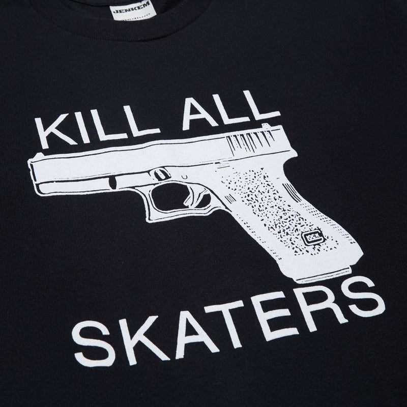 Jenkem Kill All Skaters T-Shirt - Black