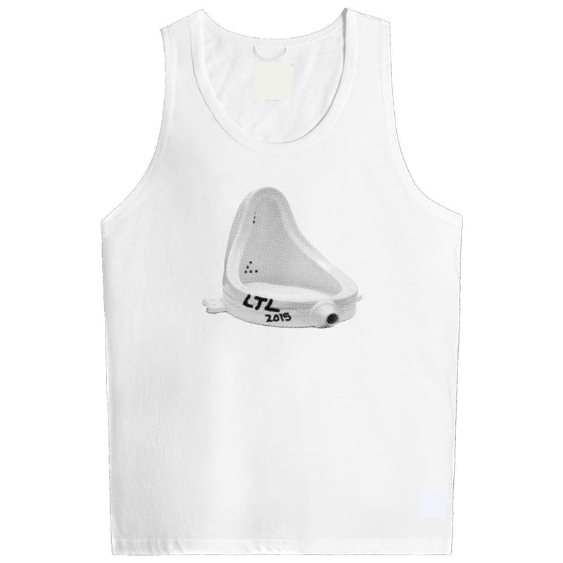 Less Than Local Fountain Tank Top - White