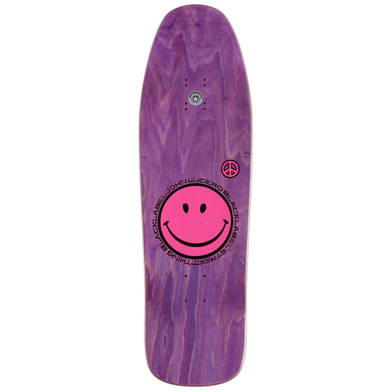Black Label John Lucero Street Thing Skateboard Deck - 9.88
