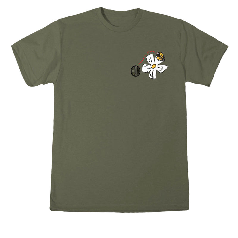 Theories Pollinate T-Shirt - Olive