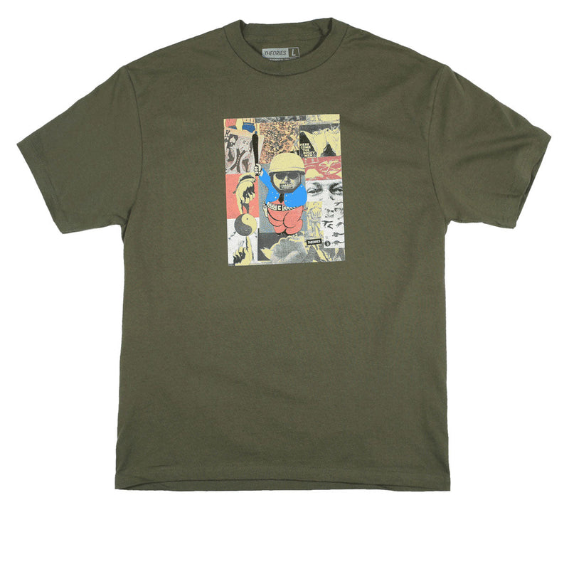 Theories Law And Order T-Shirt - Olive
